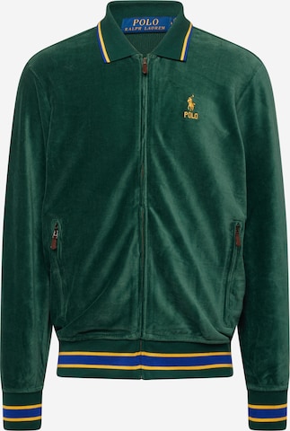 Polo Ralph Lauren Tepláková bunda - Zelená: predná strana