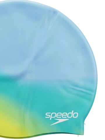 Chapeau 'Multi Colour Silikon Blau Junior' SPEEDO en vert