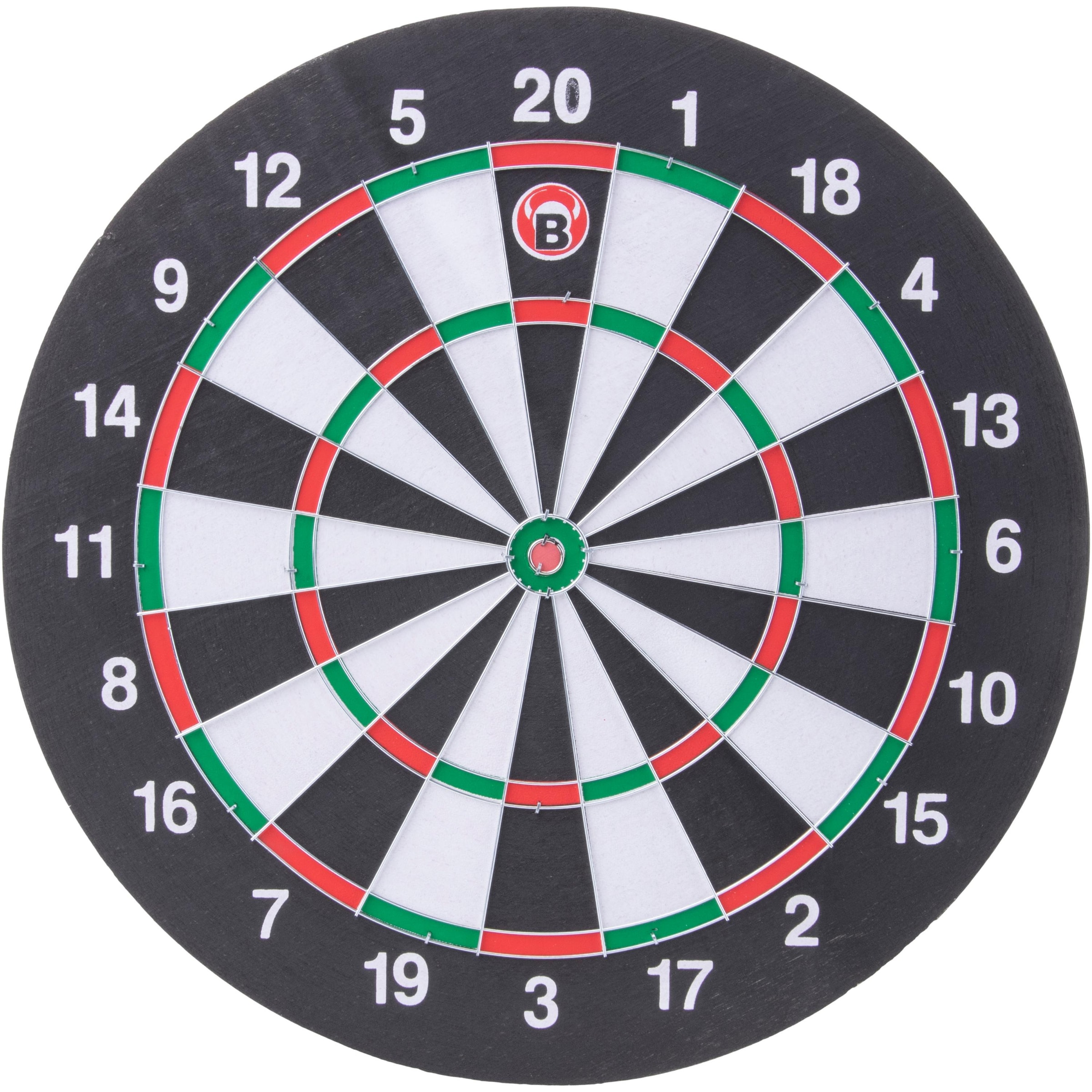 BULL'S Dartpfeil 'Paper' in Schwarz: Vorderseite