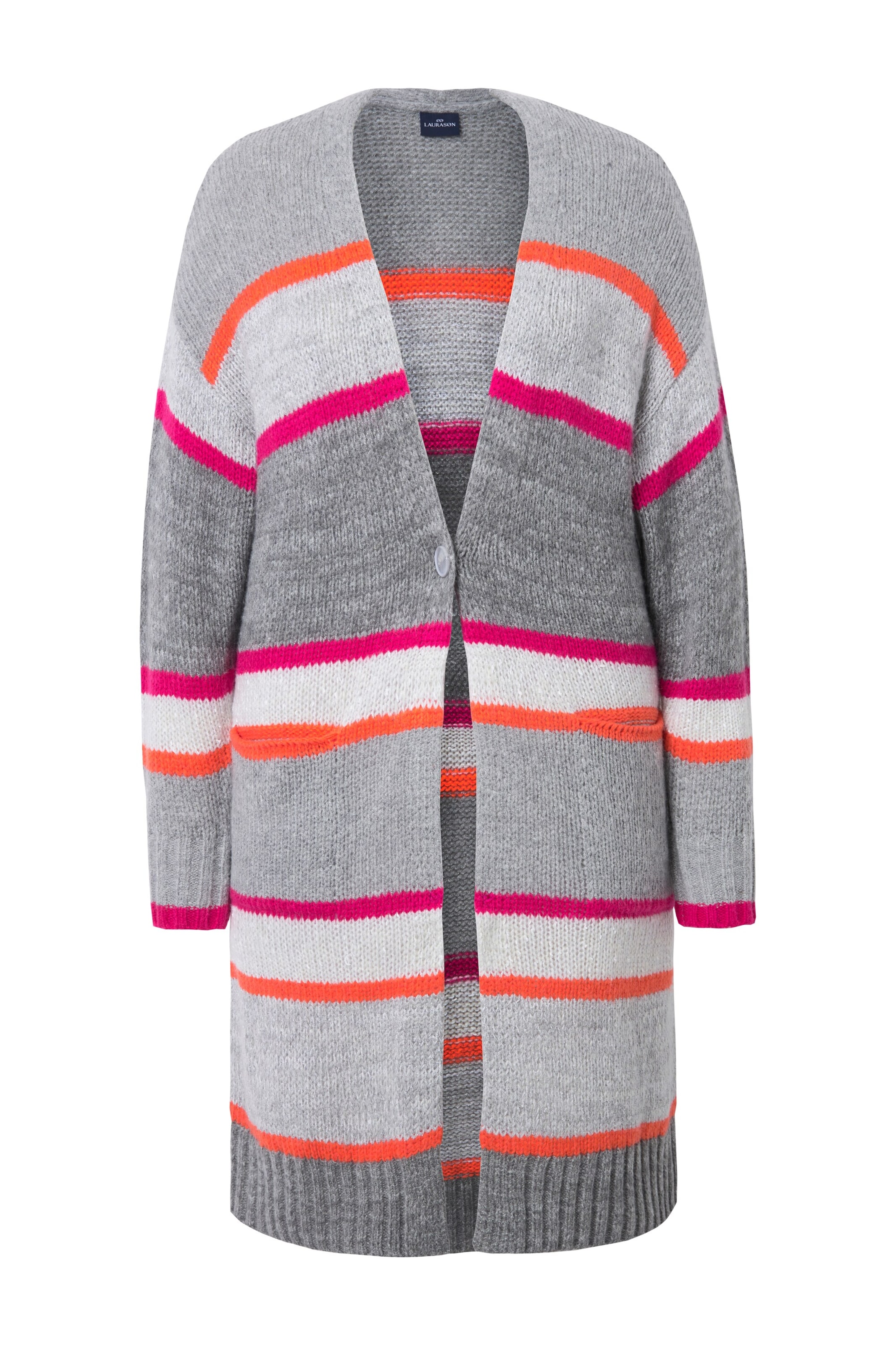 LAURASØN Strickjacke in Mischfarben: Vorderseite