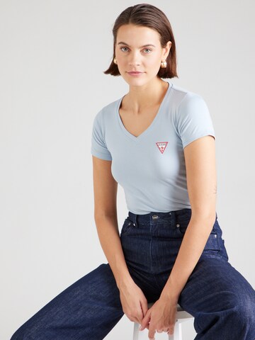 Maglietta di GUESS in blu: frontale