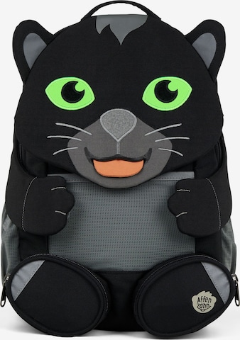 Affenzahn Backpack 'Großer Freund' in Black: front