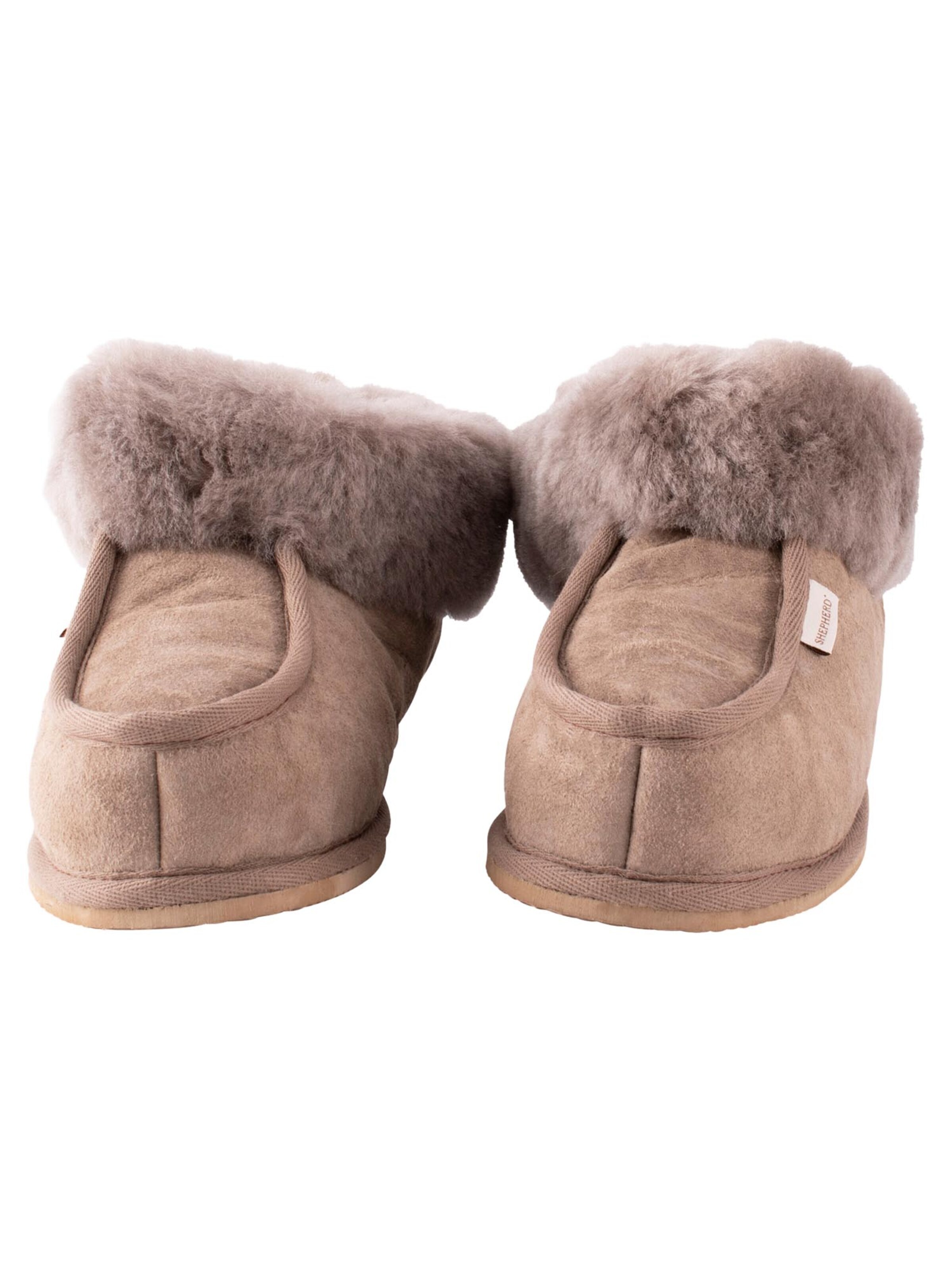 SHEPHERD Hausschuh 'Lena'‌ in Beige
