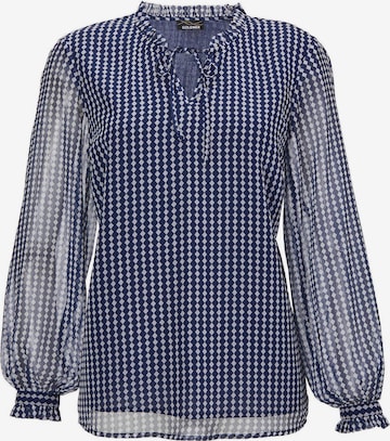 Chemisier Goldner en bleu : devant