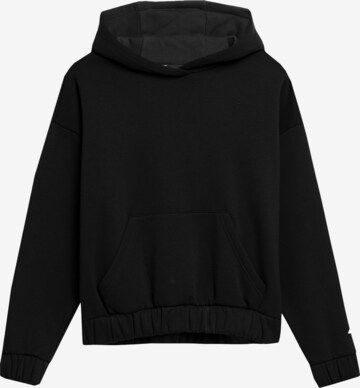 4F - Sweatshirt de desporto em preto: frente