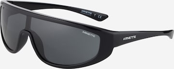 Lunettes de soleil ARNETTE en noir : devant