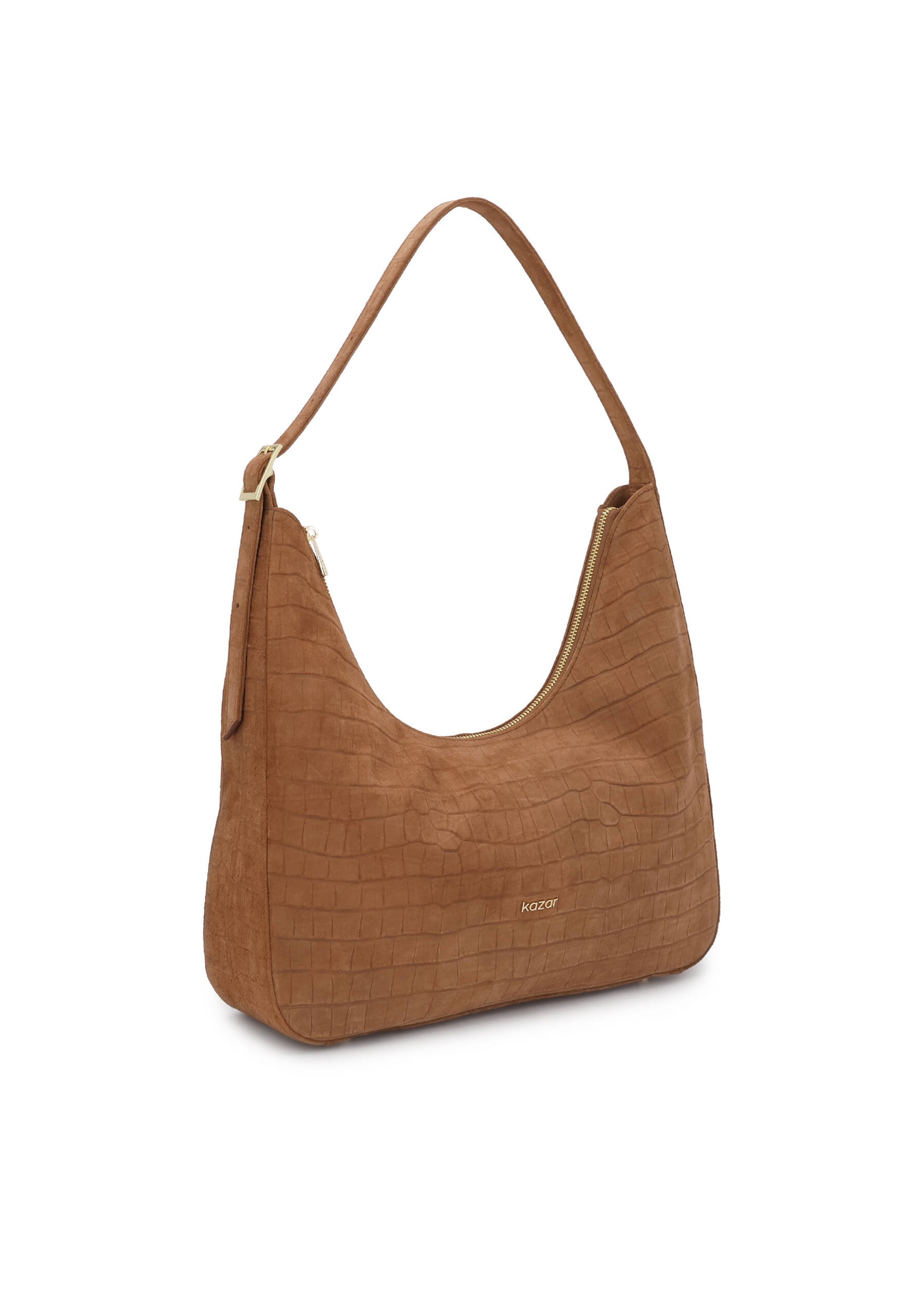 Kazar Schultertasche in Braun