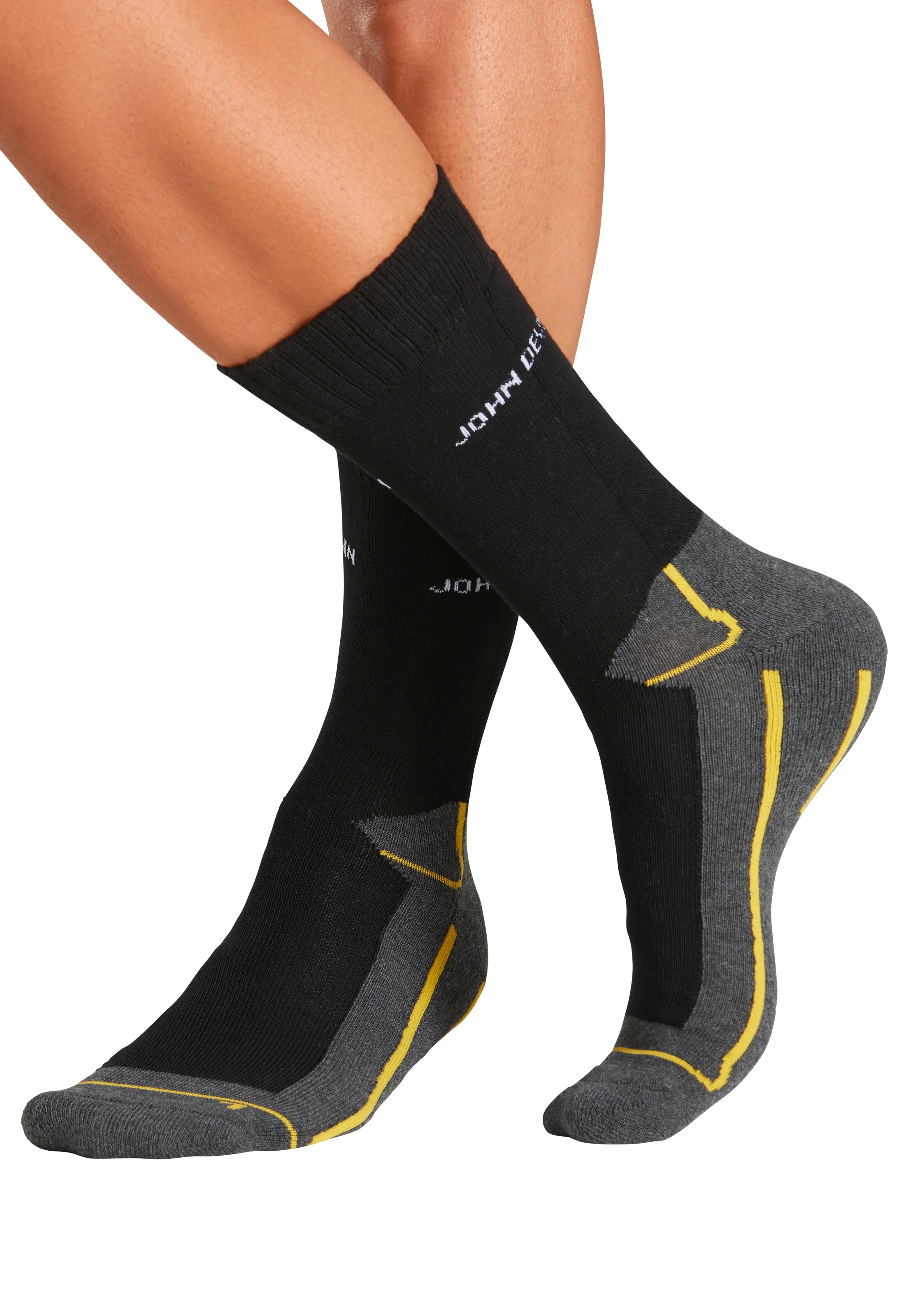 JOHN DEVIN Socken in Schwarz