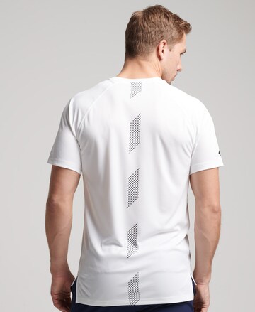 Superdry Performance Shirt 'Train Active' in White