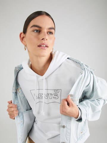 LEVI'S ® Sweatshirt 'LSE Graphic Standard Hoo' in Wit