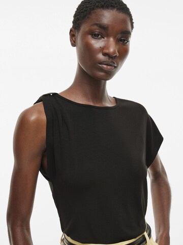 T-shirt ROUGE EDIT en noir