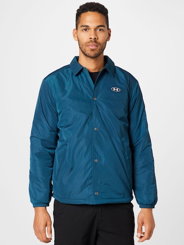 UNDER ARMOUR Sportjacke in Blau: predná strana