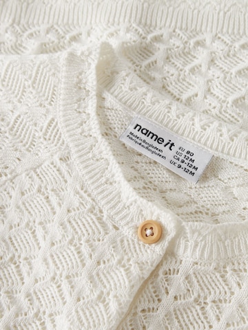 Cardigan NAME IT en blanc