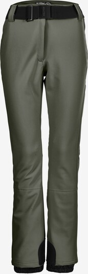 Pantaloni sport KILLTEC pe oliv / negru, Vizualizare produs