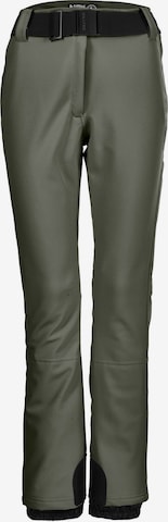 KILLTEC Regular Workout Pants in Green: front