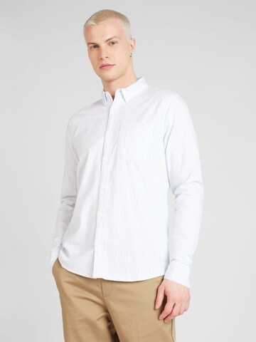 Coupe regular Chemise HOLLISTER en bleu : devant