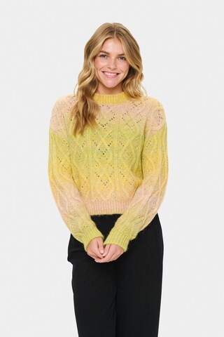 SAINT TROPEZ Pullover i gul: forside