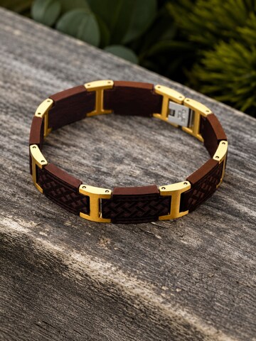 Holzwerk - Pulsera 'EIBSEE' en marrón