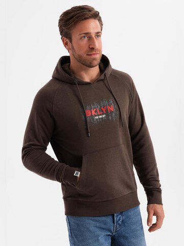 Ombre Sweatshirt in Bruin