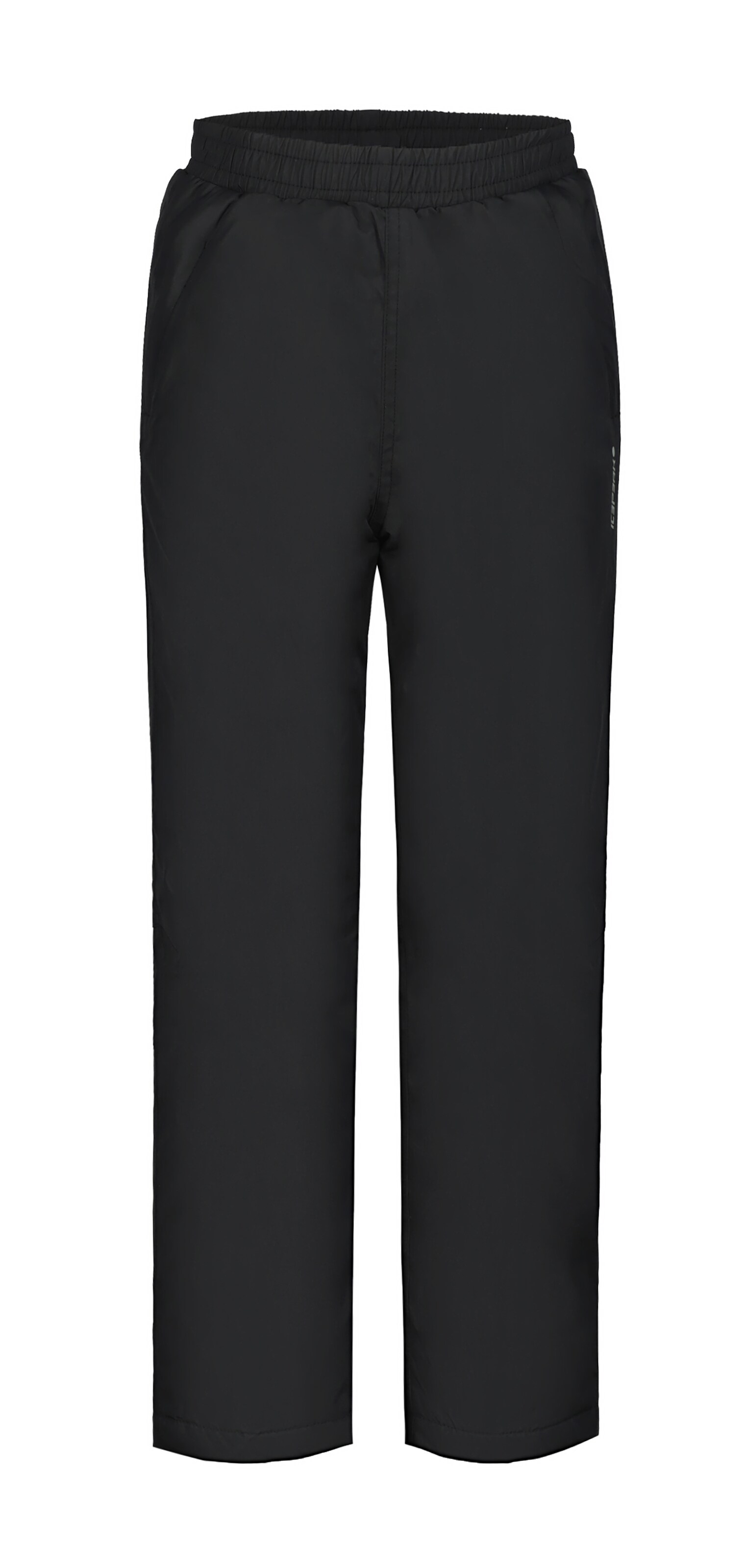 ICEPEAK Regular Pants in Black: front