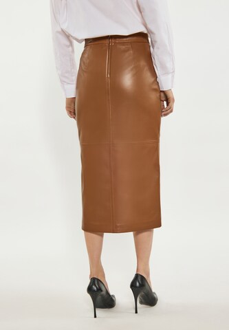 DreiMaster Klassik Skirt in Brown