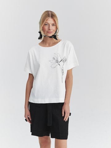 TATUUM Shirt 'Lali 2' in Wit: voorkant