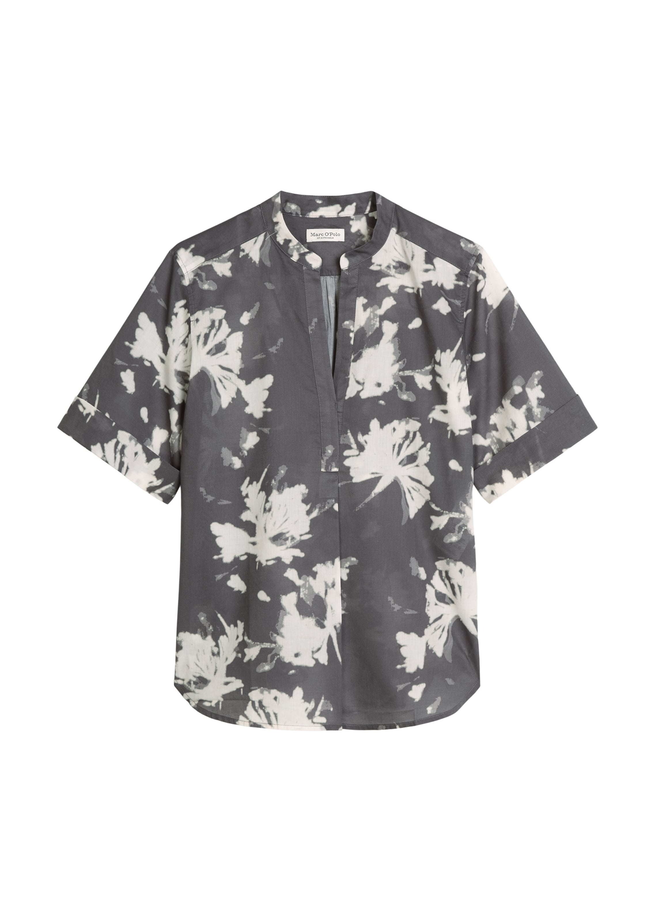 Marc O'Polo Bluse in Grau: Vorderseite