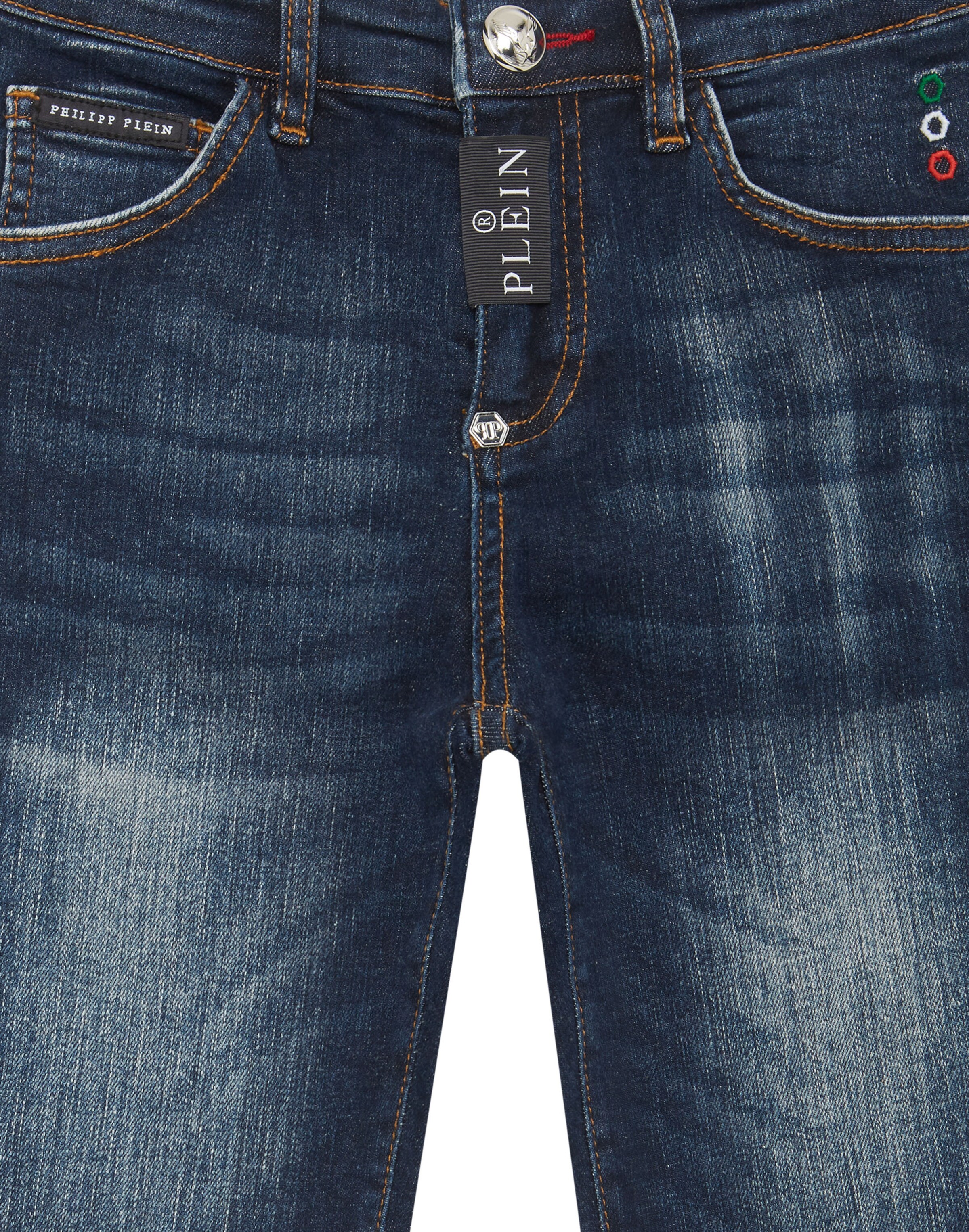 Philipp Plein - regular Vaquero en azul