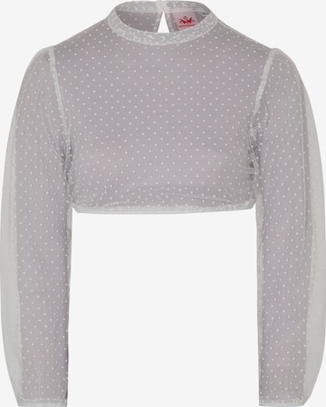 SPIETH & WENSKY Traditional Blouse in White: front