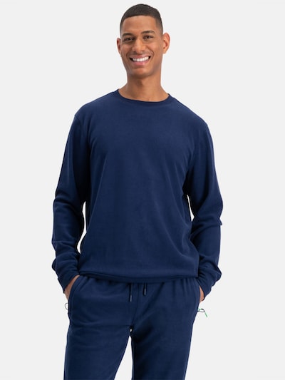 Bamboo basics Sweatshirt 'Lounge sweater Mike' in S in Navy, Item view