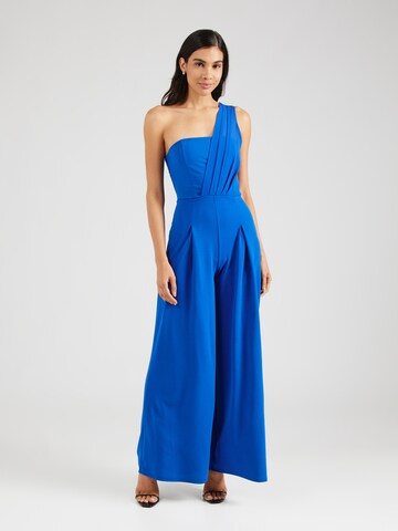 WAL G. Jumpsuit 'ALIA' in Blauw: voorkant