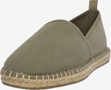 Pull&Bear Espadrilles in Green: front