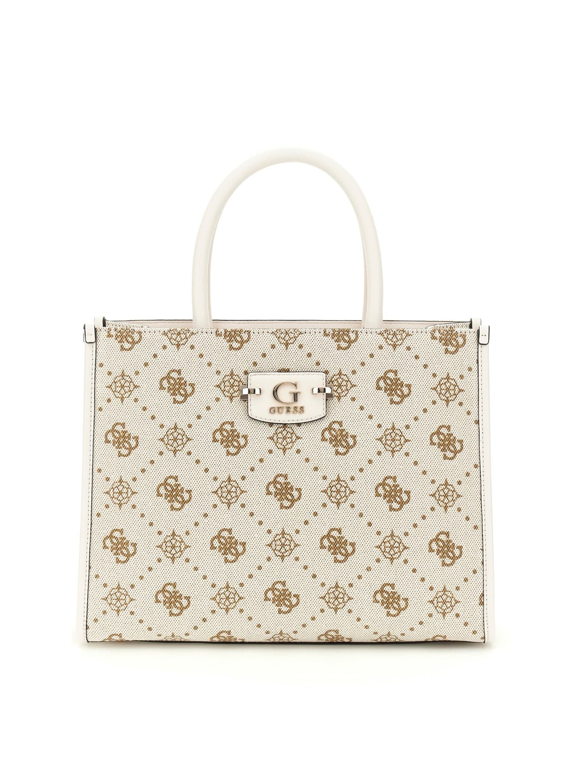 GUESS Handbag 'Neda' in Beige: front