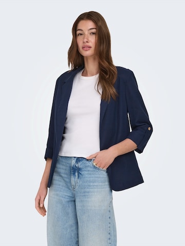Blazer 'ONLGOA' ONLY en bleu : devant
