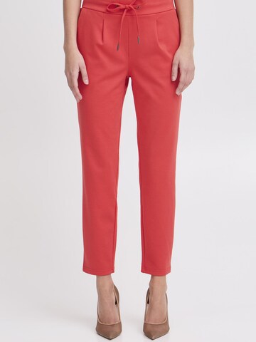 Coupe slim Pantalon chino ' BYRizetta ' b.young en rouge