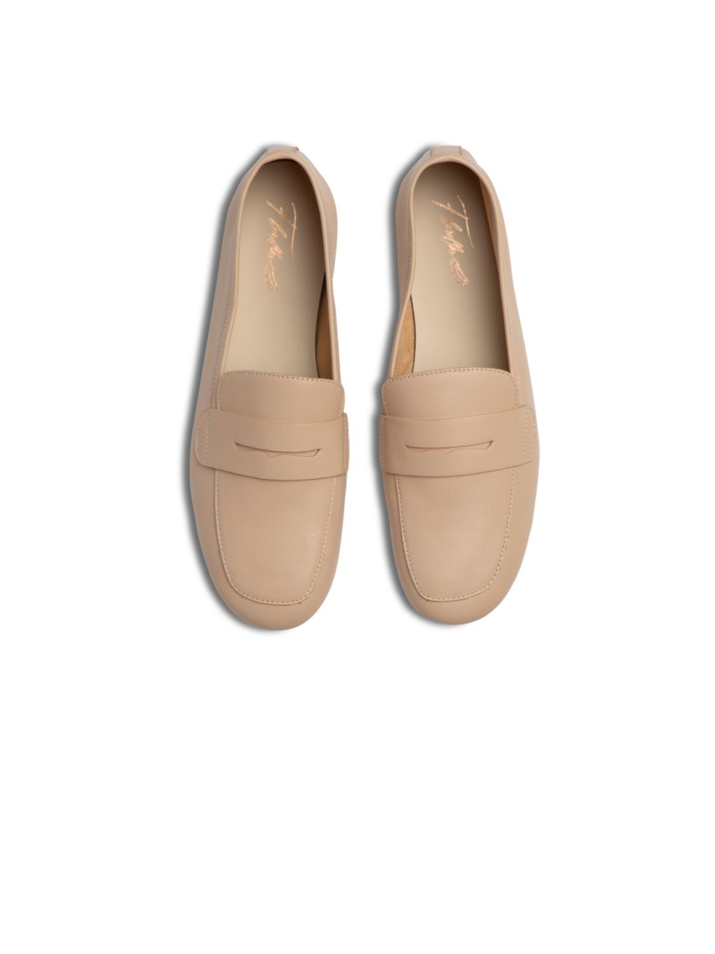 Flarelle Moccasin 'Vialetto Nappa' in Beige