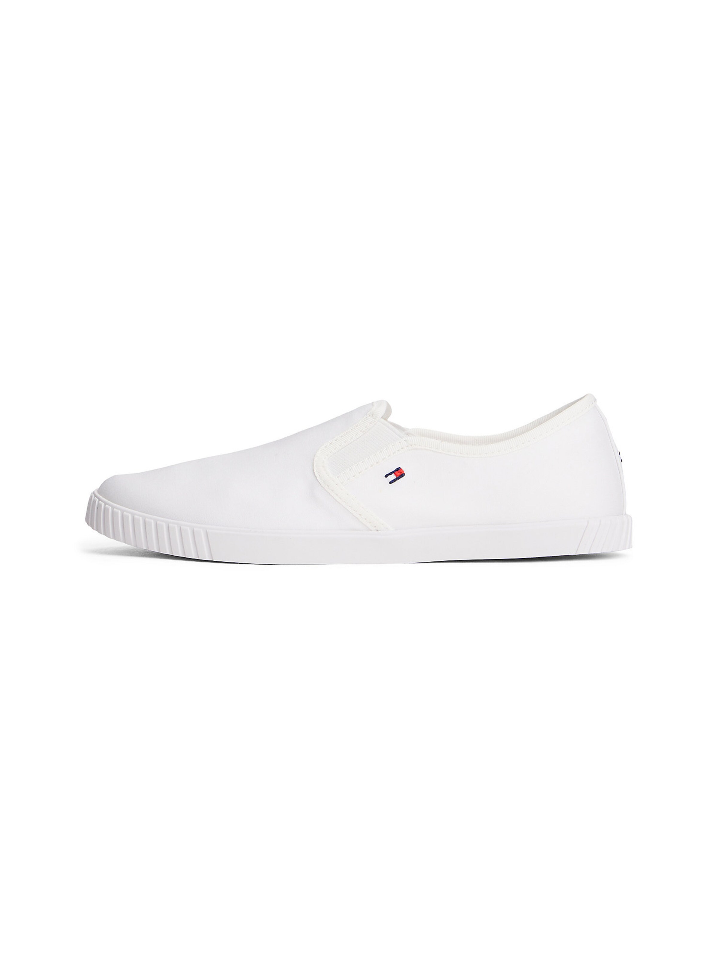 Slip on TOMMY HILFIGER en blanc : devant
