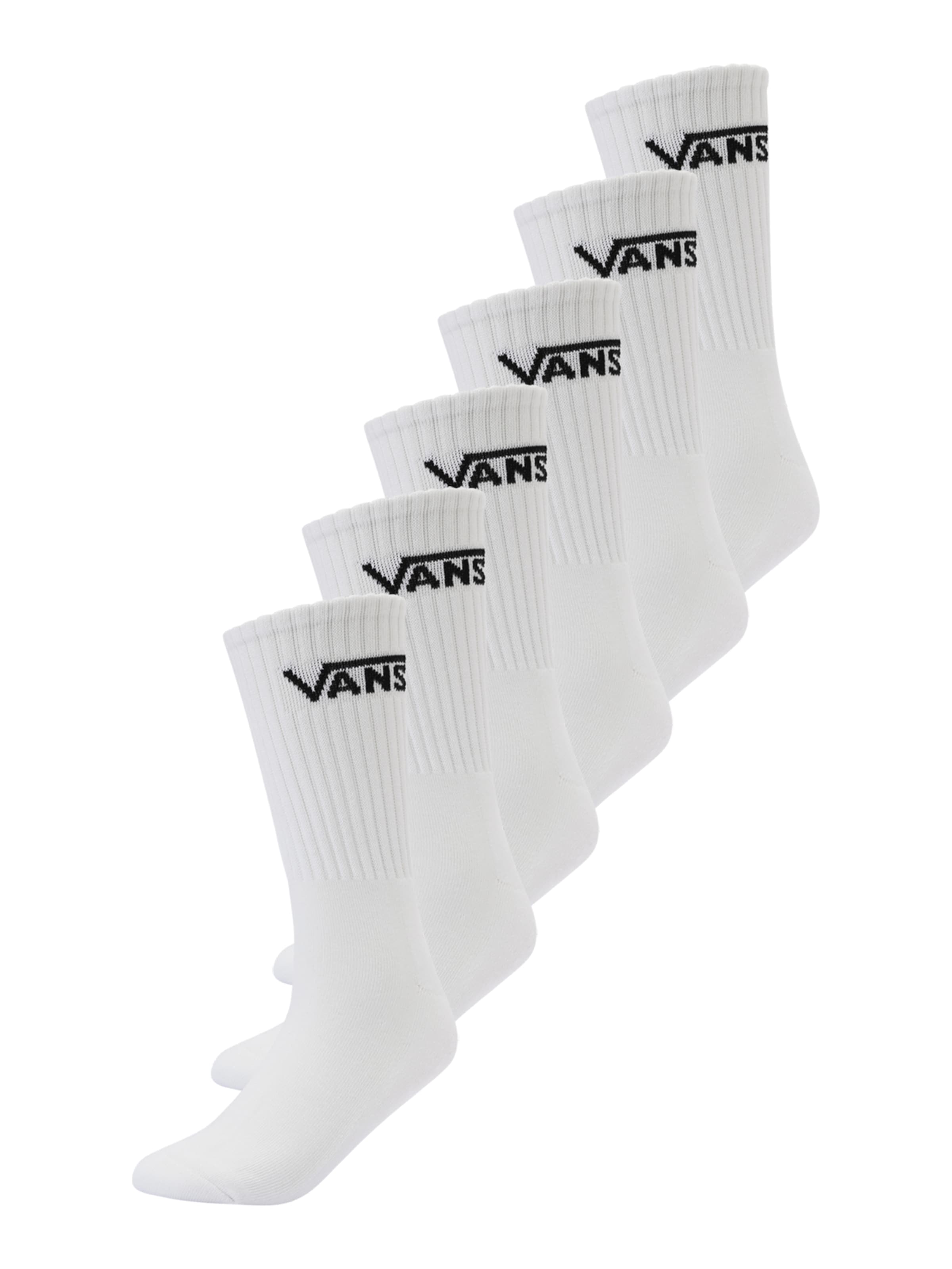 VANS Socks 'CLASSIC CREW ROX' in White: front