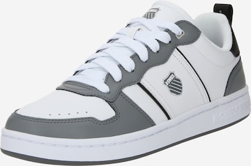 Sneaker low 'Lozan Match' de la K-SWISS pe alb: față