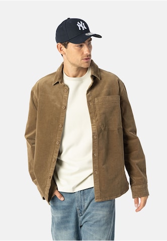 Elias Rumelis - Chaqueta de entretiempo 'Lucien' en marrón: frente