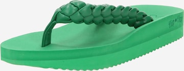 FLIP*FLOP - Sandalias de dedo en verde: frente