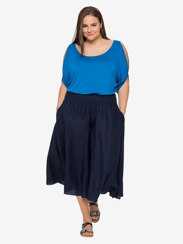 SHEEGO Wide leg Pants in Blue