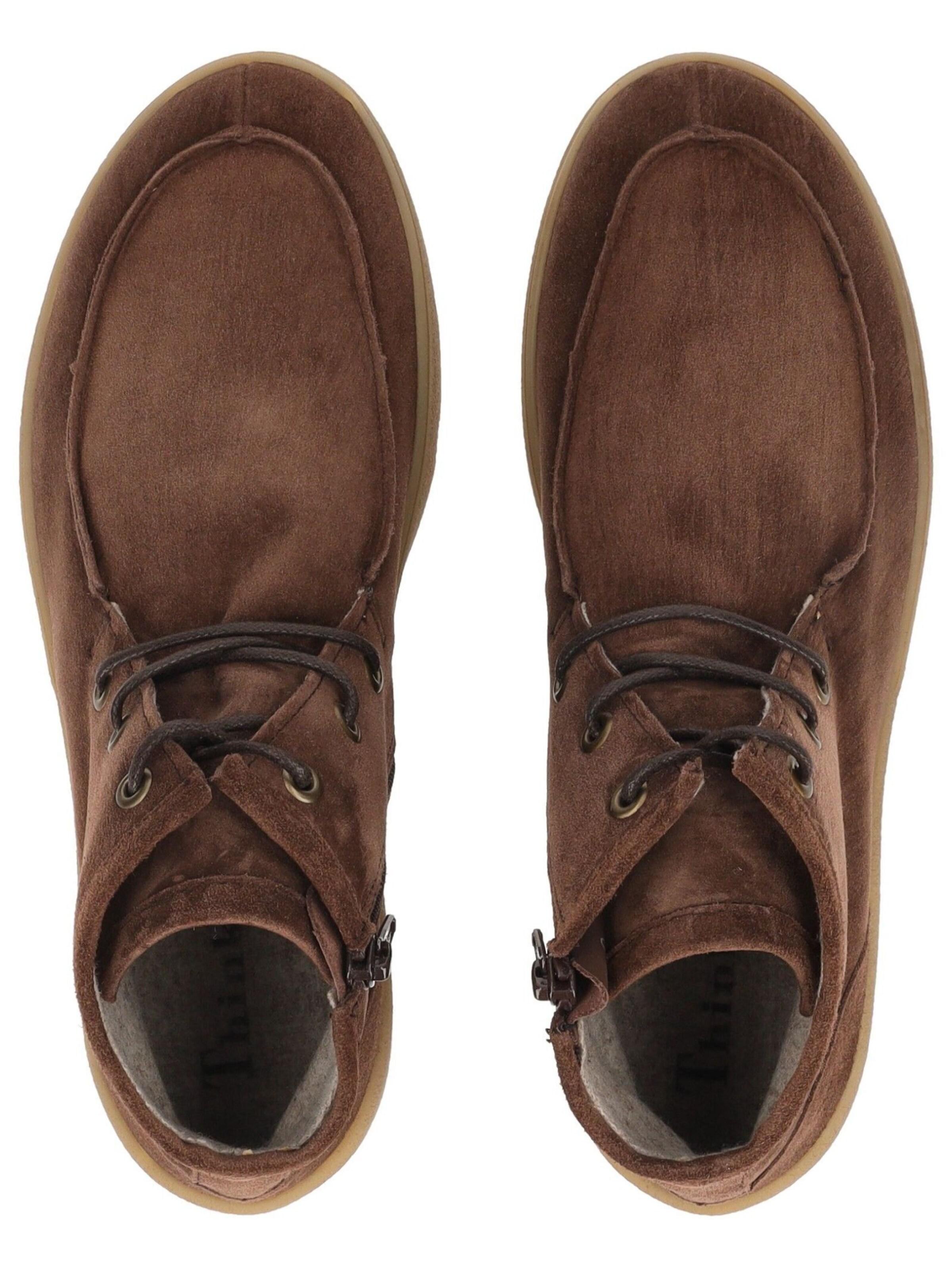 Stivaletto stringato di THINK! in marrone