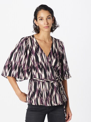 VILA ROUGE Blouse 'VIROMY' in Lila: voorkant