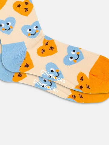 DillySocks Sokken 'Happy Place' in Gemengde kleuren