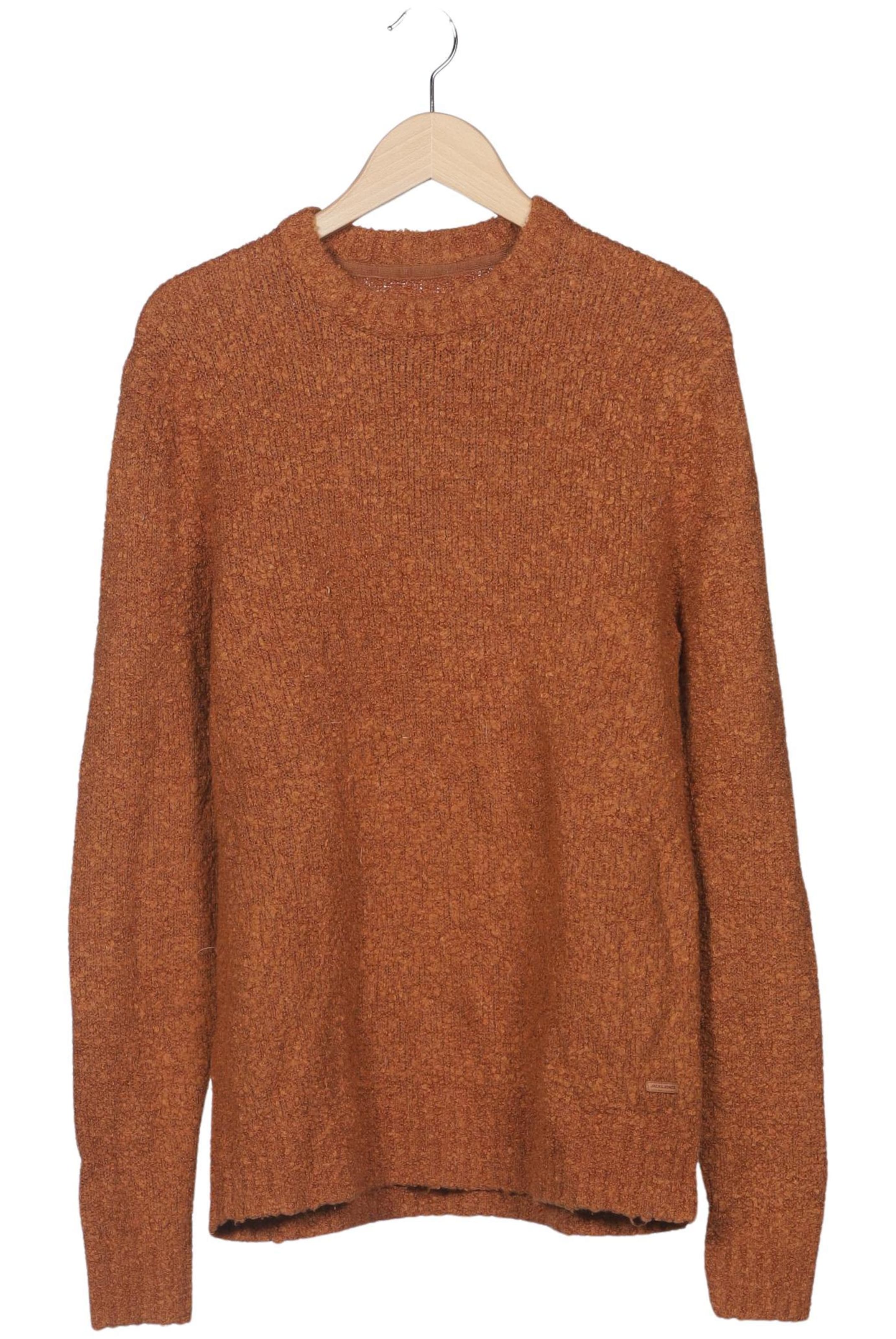 JACK & JONES Sweater & Cardigan in L in Brown: front