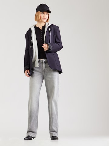 Wide leg Jeans de la QS pe gri