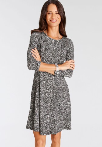 LAURA SCOTT Dress in Grey: front