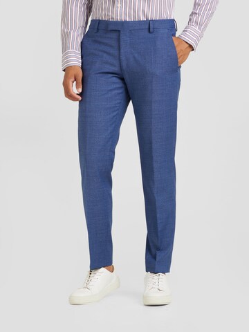 Coupe slim Pantalon à plis ' Blayr' JOOP! en bleu : devant