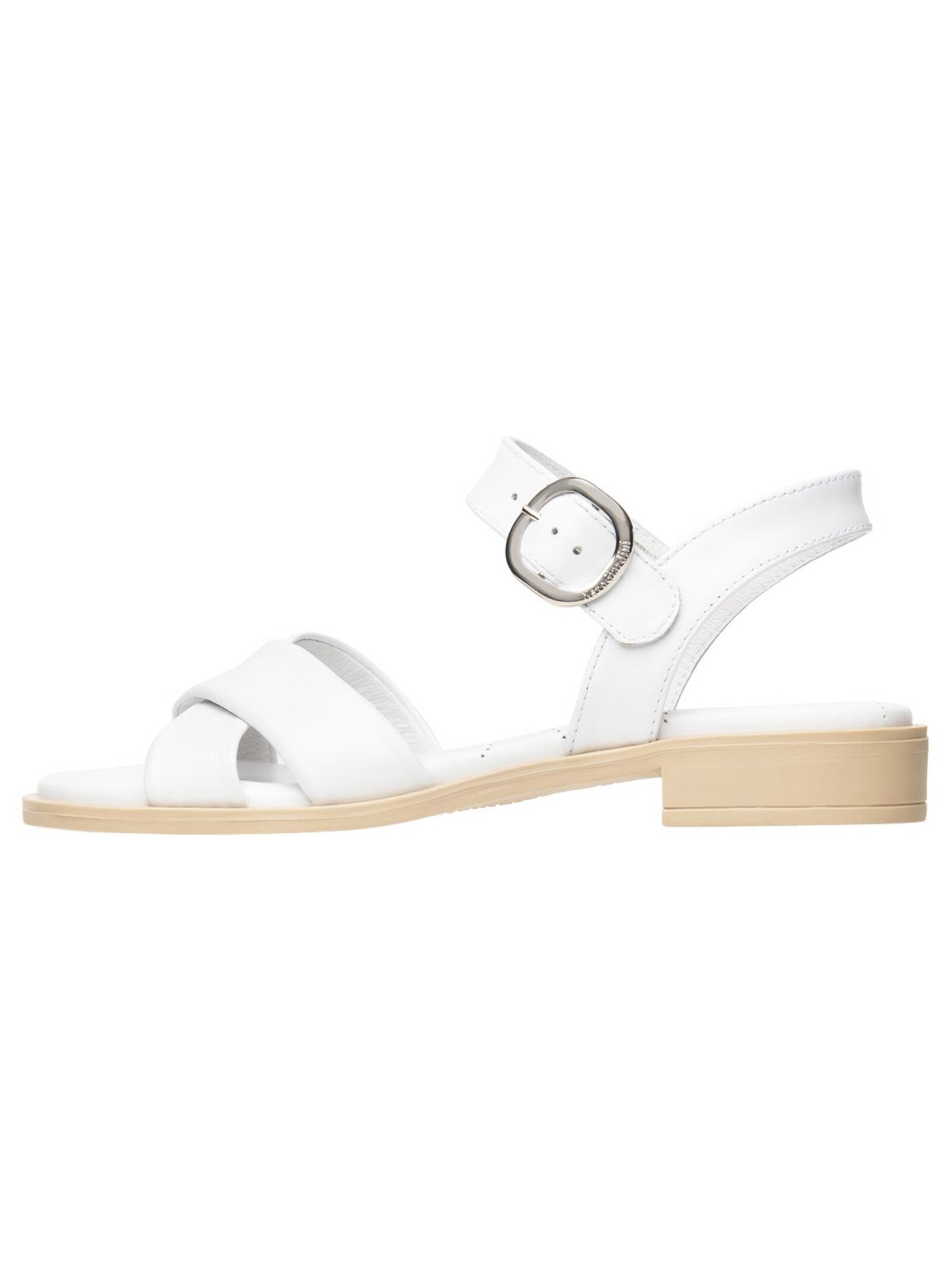 Nero Giardini Sandalen met riem in Wit